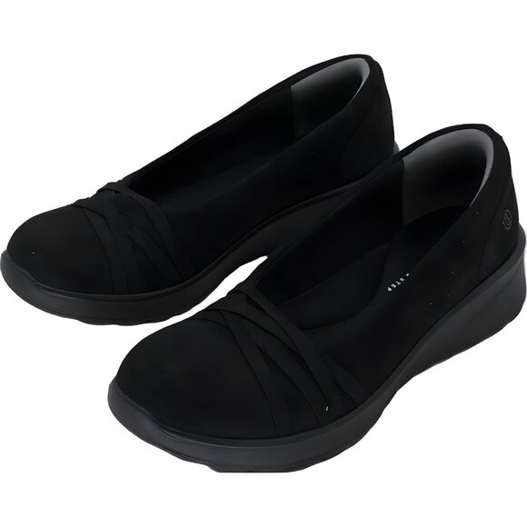 LifeStride Goody Washable Slip-On Flats Black Fabric Women’s US 8.5M EU 39 - Picture 2 of 6